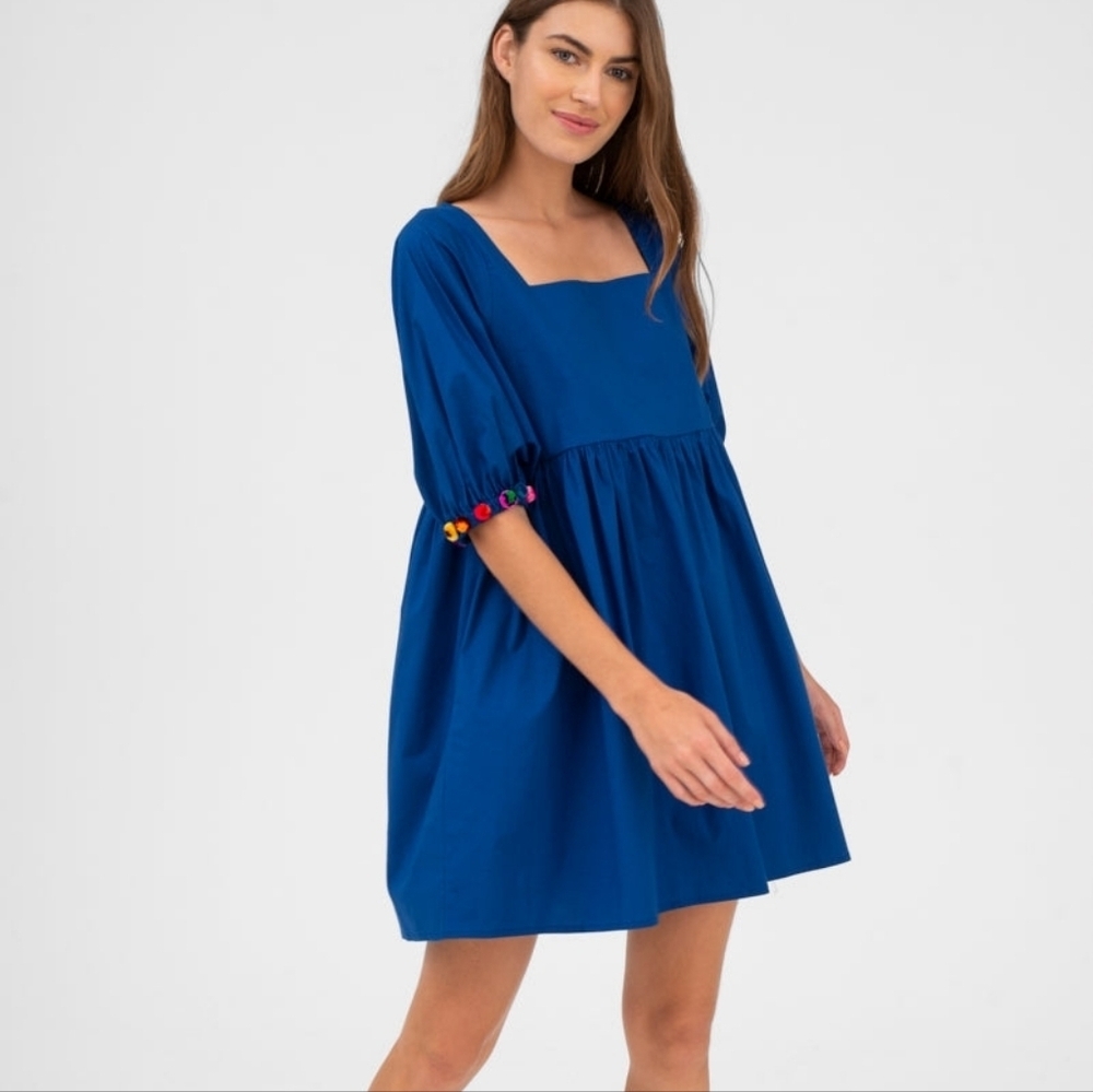 Pitusa Havana Pom Pom Mini Dress